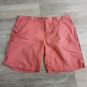 Vineyard Vines Breaker Shorts Mens Size 42 Coral Pink Cotton Blend